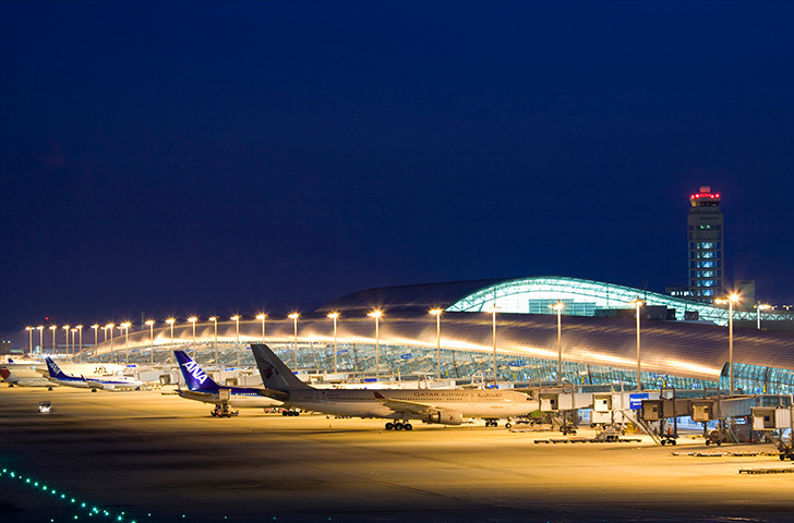 関西国際空港 交通 施工事例 自動ドアのナブコドア株式会社自動ドアのナブコドア株式会社